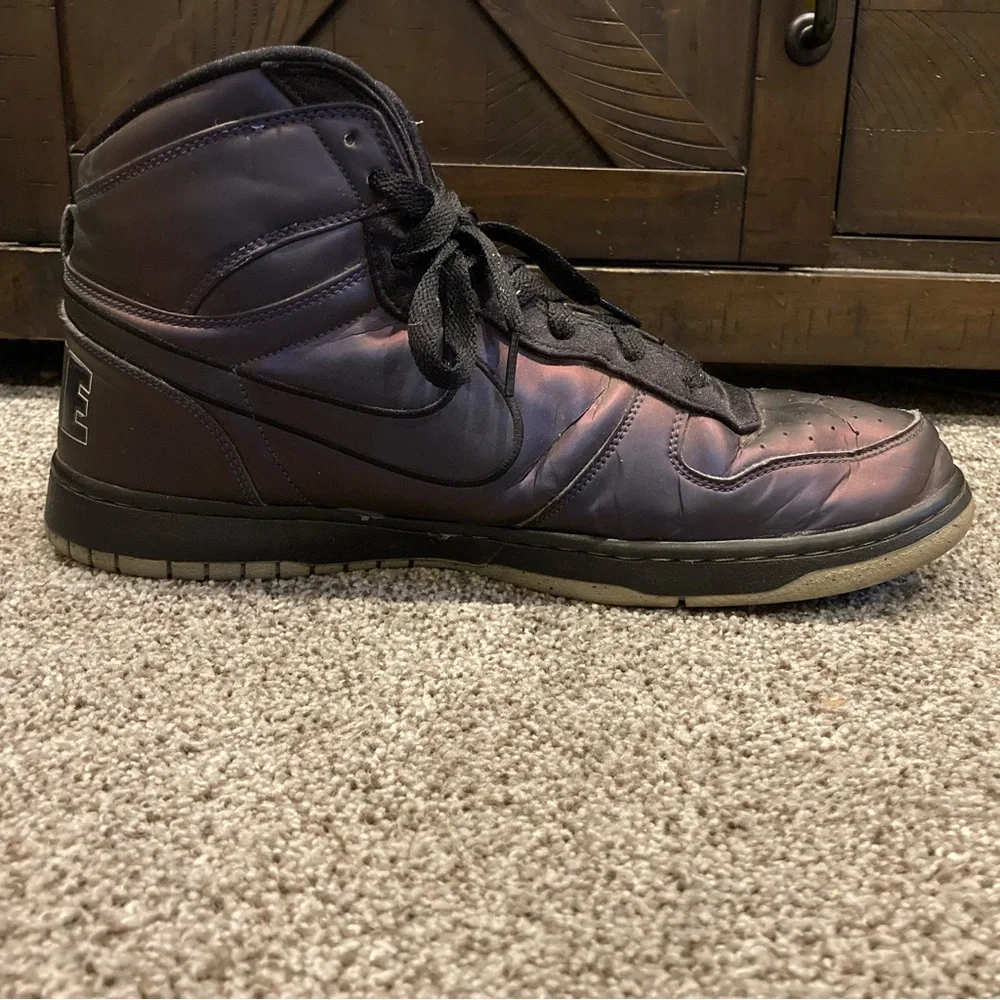 RARE BIG NIKE HIGH LE HOH "EGGPLANT" 375665-501 Men's Size 14 - Picture 6 of 12